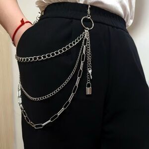 Silver Chain Belt
